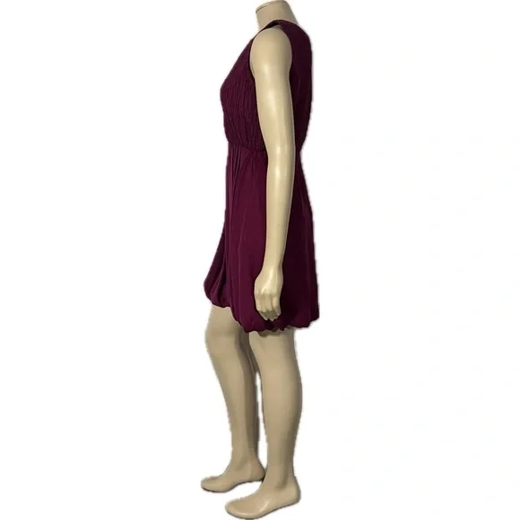 NWT RED Valentino Silk Mini Dress Bubble Hem - Picture 3 of 12